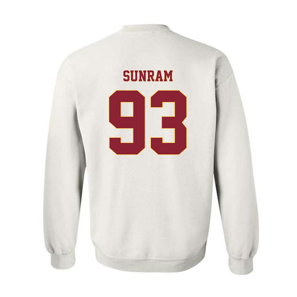 Minnesota - NCAA Football : Riley Sunram - Classic Fashion Shersey Crewneck Sweatshirt-1