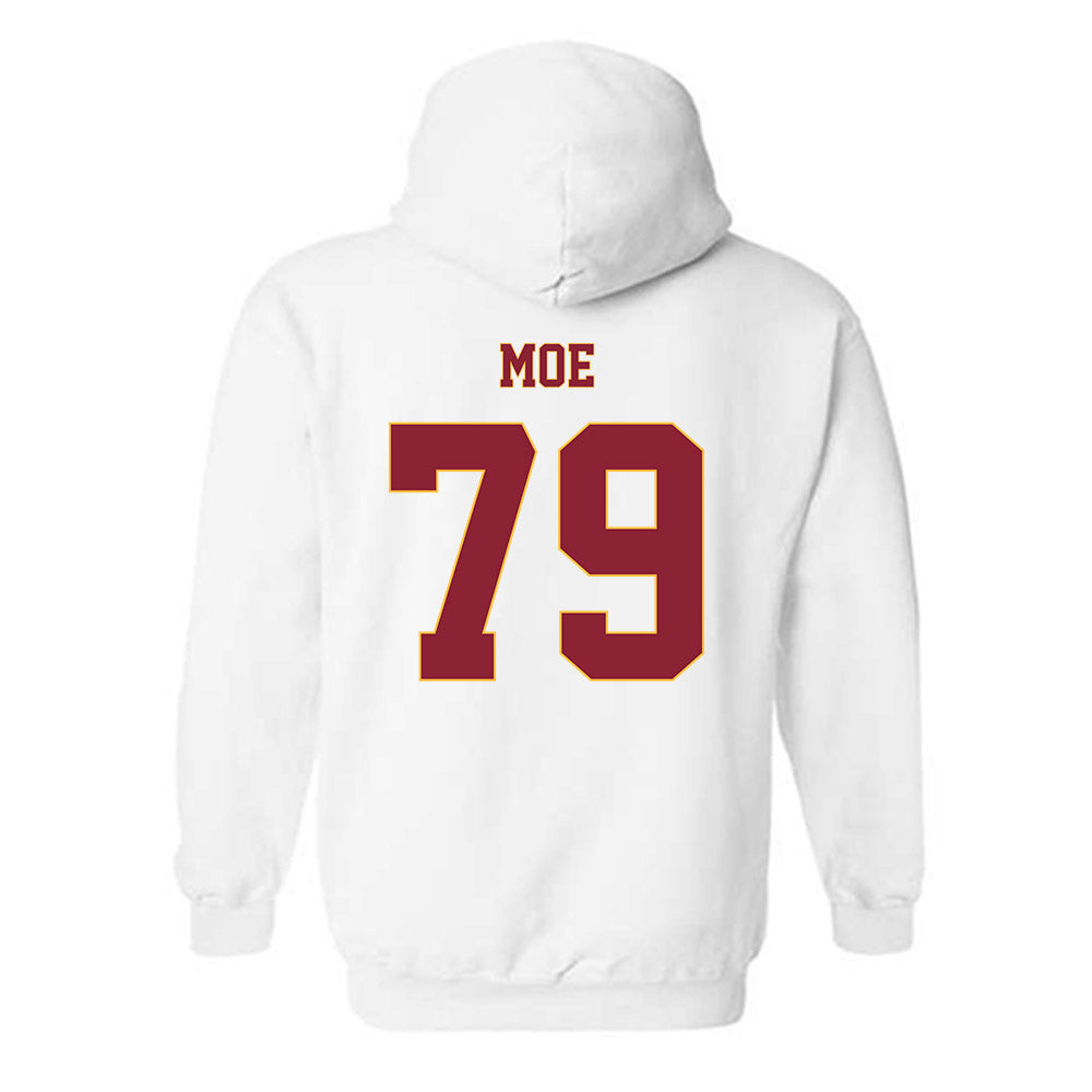 Minnesota - NCAA Men's Ice Hockey : Mason Moe - Classic Fashion Shersey Hooded Sweatshirt-1