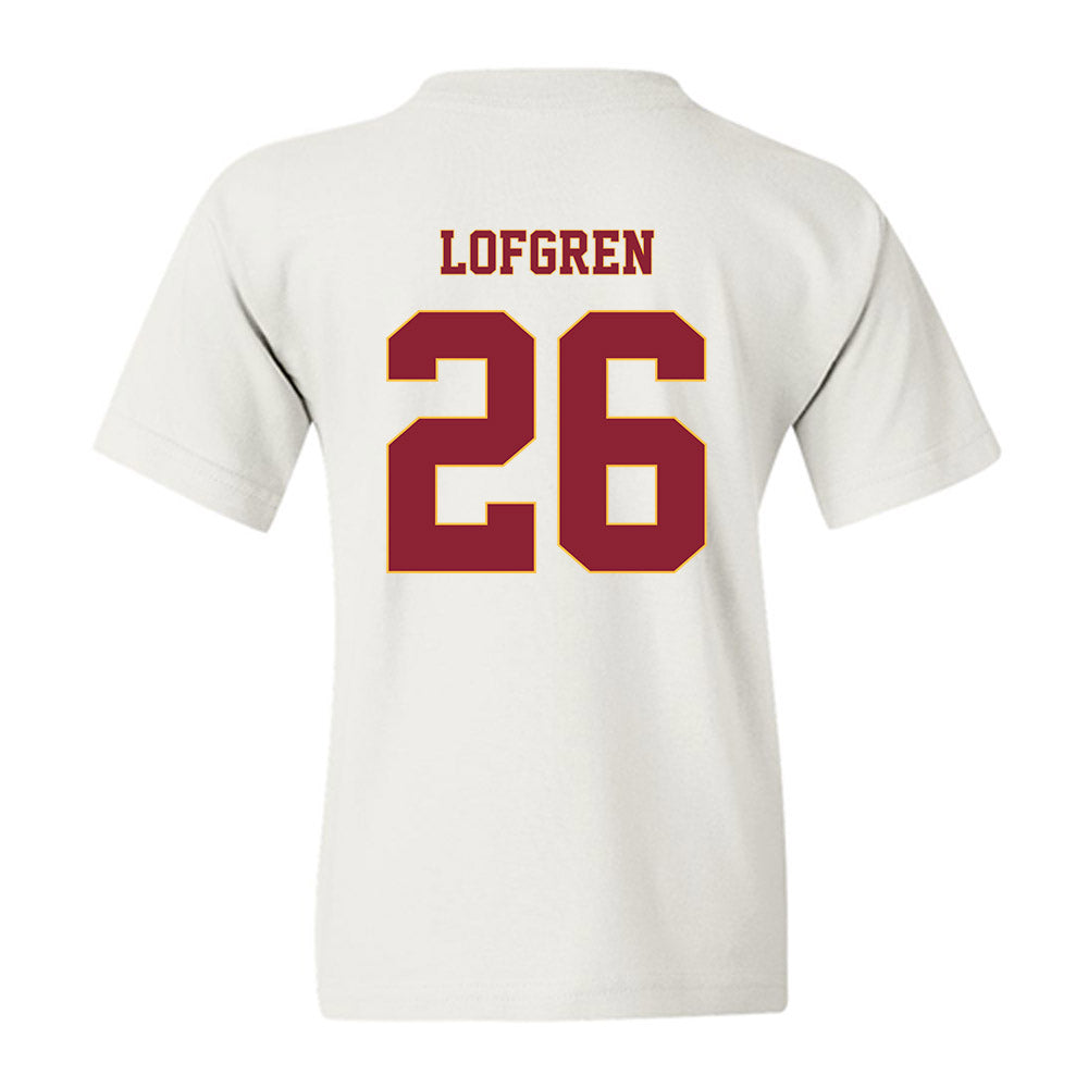 Minnesota - NCAA Men's Ice Hockey : Axel Lofgren - Classic Fashion Shersey Youth T-Shirt-1