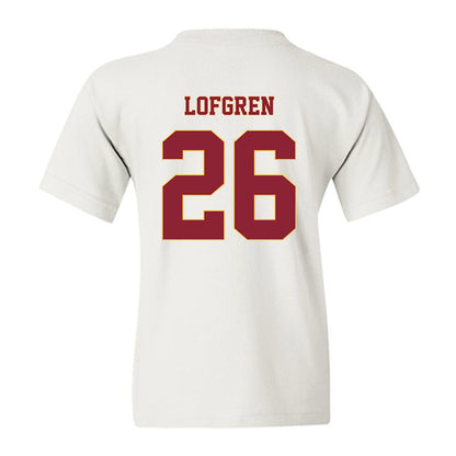 Minnesota - NCAA Men's Ice Hockey : Axel Lofgren - Classic Fashion Shersey Youth T-Shirt-1