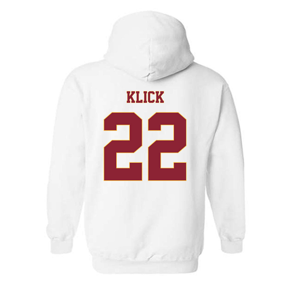 Minnesota - NCAA Women's Basketball : Kennedy Klick - Classic Fashion Shersey Hooded Sweatshirt-1