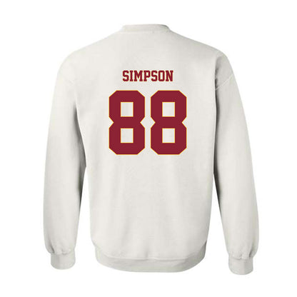 Minnesota - NCAA Football : Jacob Simpson - Classic Fashion Shersey Crewneck Sweatshirt-1