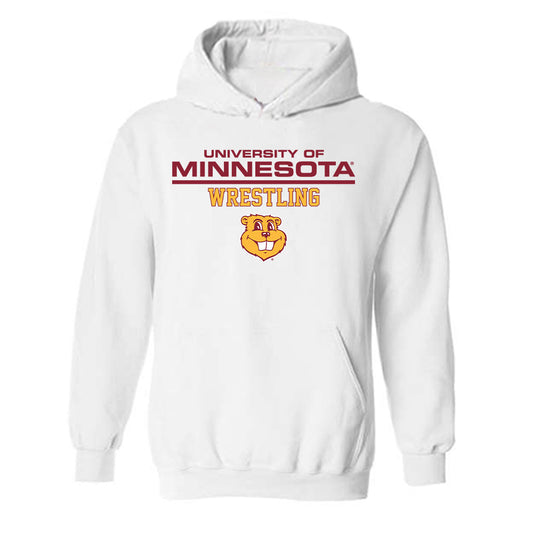 Minnesota - NCAA Wrestling : Charles Vanier - Classic Fashion Shersey Hooded Sweatshirt-0