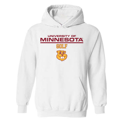 Minnesota - NCAA Men's Golf : Torger Ohe - Classic Fashion Shersey Hooded Sweatshirt-0