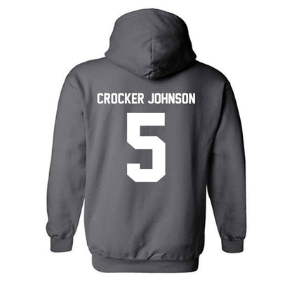 Minnesota - NCAA Men's Basketball : Jaylen Crocker johnson - Classic Fashion Shersey Hooded Sweatshirt-1