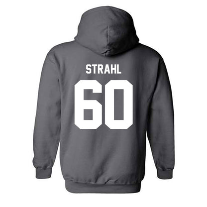 Minnesota - NCAA Men's Ice Hockey : Melvin Strahl - Classic Fashion Shersey Hooded Sweatshirt-1