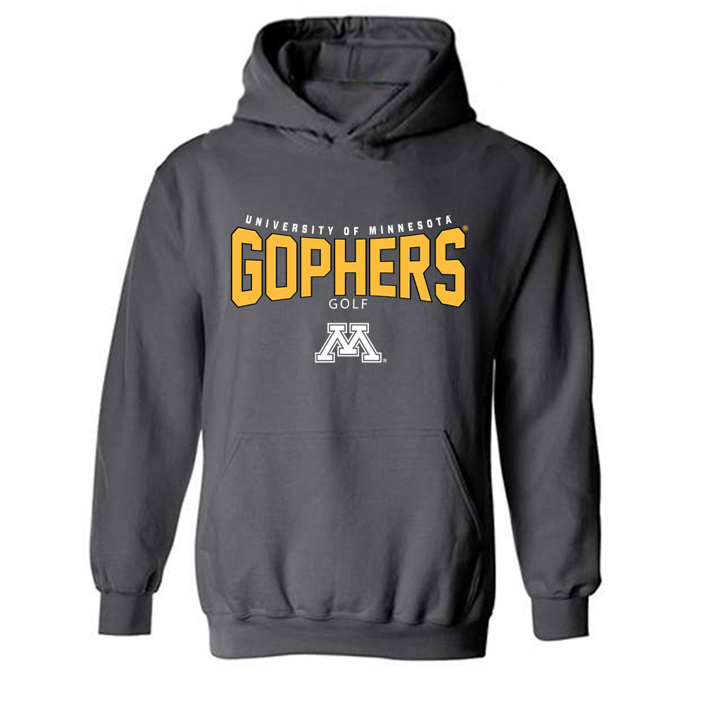 Minnesota - NCAA Men's Golf : Jack Crousore - Classic Fashion Shersey Hooded Sweatshirt-0