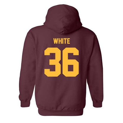 Minnesota - NCAA Football : Tavian White - Classic Shersey Hooded Sweatshirt-1