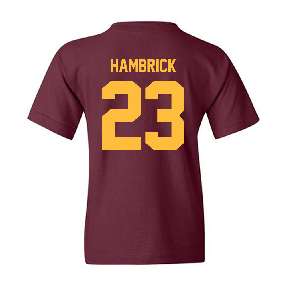 Minnesota - NCAA Softball : Jacie Hambrick - Classic Shersey Youth T-Shirt-1