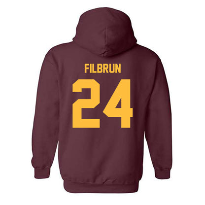 Minnesota - NCAA Women's Soccer : Emily Filbrun - Classic Shersey Hooded Sweatshirt-1