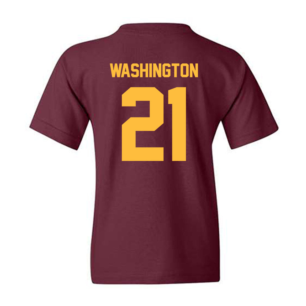 Minnesota - NCAA Football : Grant Washington - Classic Shersey Youth T-Shirt-1