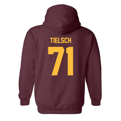 Minnesota - NCAA Football : Lucas Tielsch - Classic Shersey Hooded Sweatshirt-1