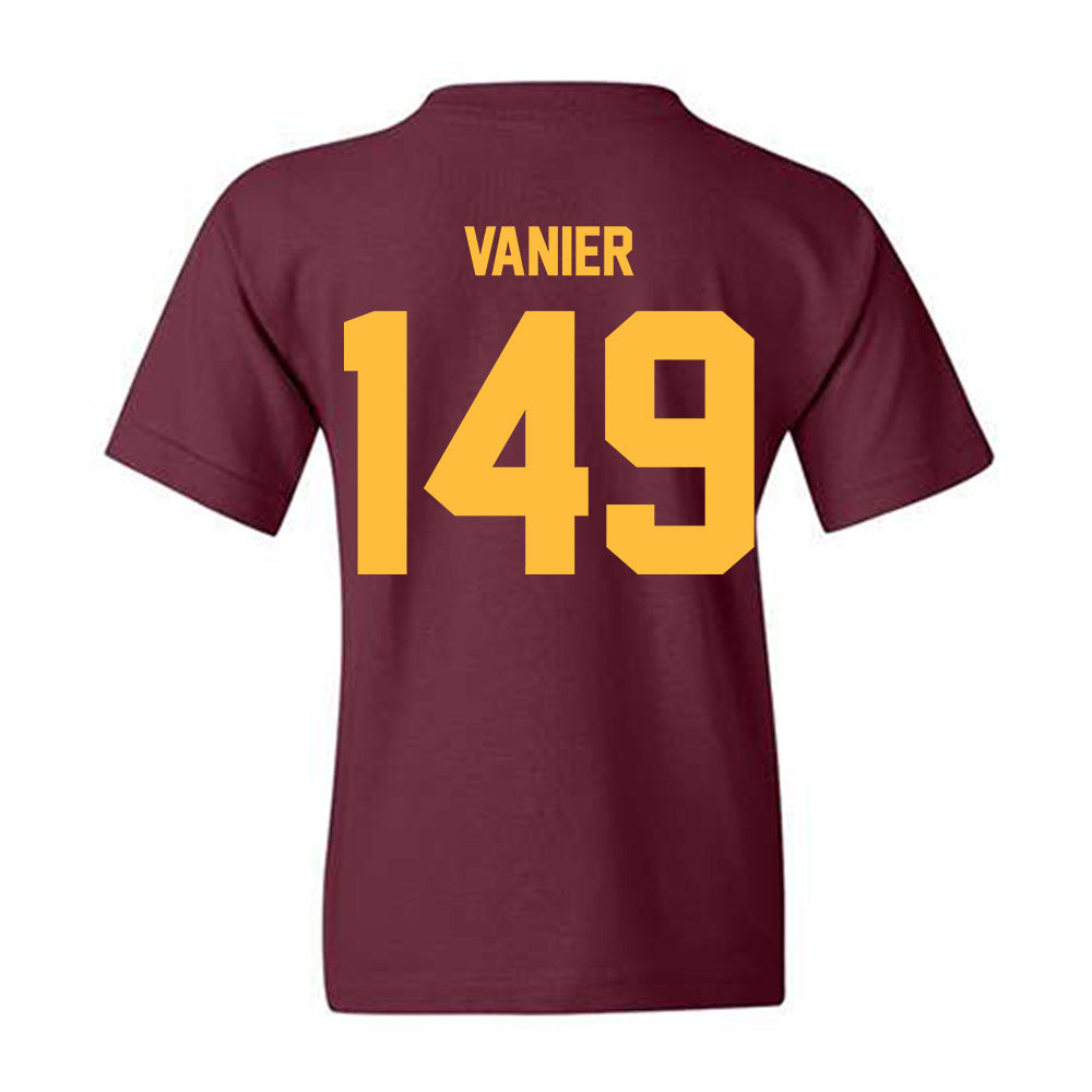 Minnesota - NCAA Wrestling : Charles Vanier - Classic Shersey Youth T-Shirt-1