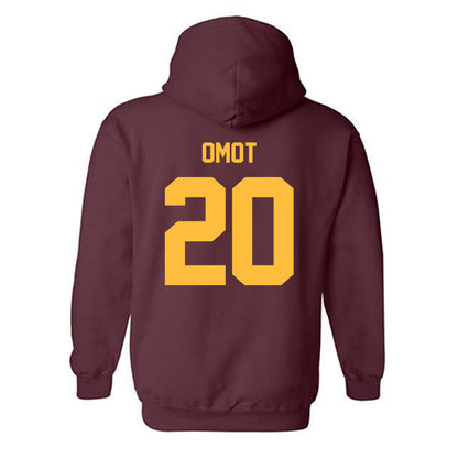 Minnesota - NCAA Men's Basketball : Bj Omot - Classic Shersey Hooded Sweatshirt-1