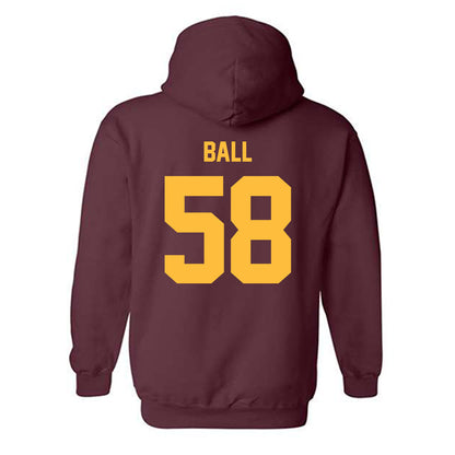 Minnesota - NCAA Football : Jaden Ball - Classic Shersey Hooded Sweatshirt-1