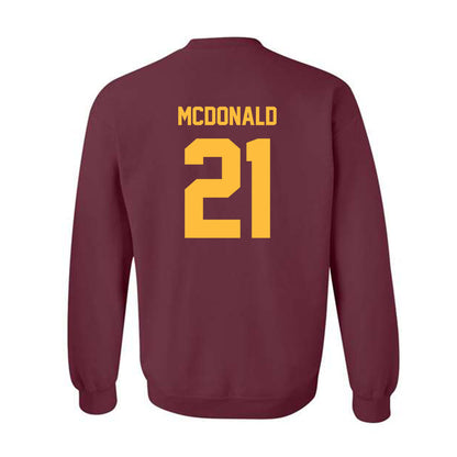Minnesota - NCAA Football : Craig McDonald - Classic Shersey Crewneck Sweatshirt-1