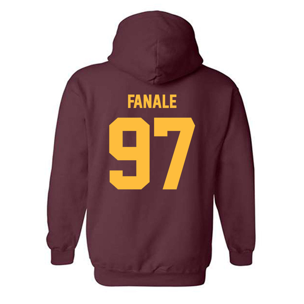 Minnesota - NCAA Women's Ice Hockey : Bella Fanale - Classic Shersey Hooded Sweatshirt-1