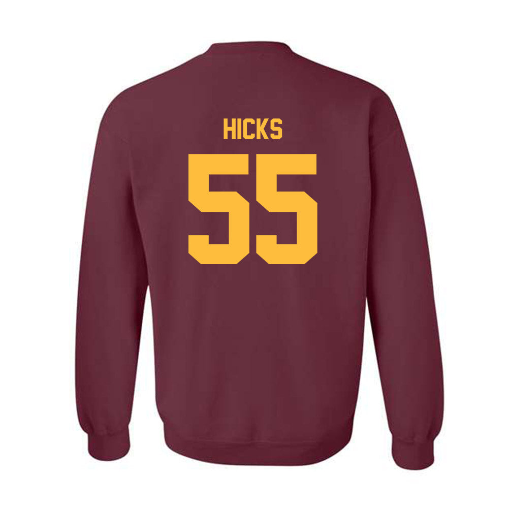 Minnesota - NCAA Football : Jaylin Hicks - Classic Shersey Crewneck Sweatshirt-1