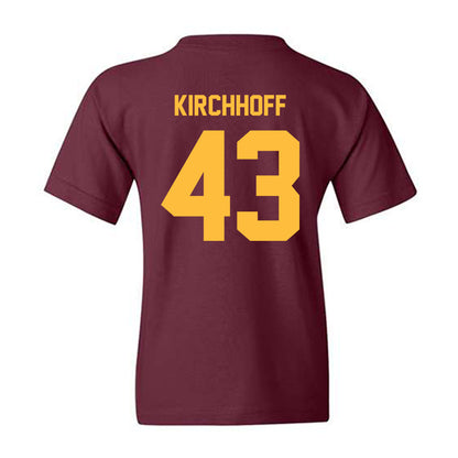 Minnesota - NCAA Baseball : Josh Kirchhoff - Classic Shersey Youth T-Shirt-1