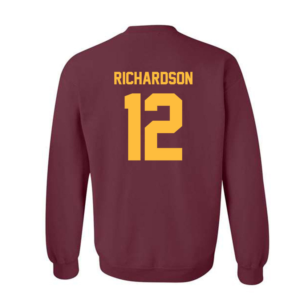 Minnesota - NCAA Softball : Macy Richardson - Classic Shersey Crewneck Sweatshirt-1