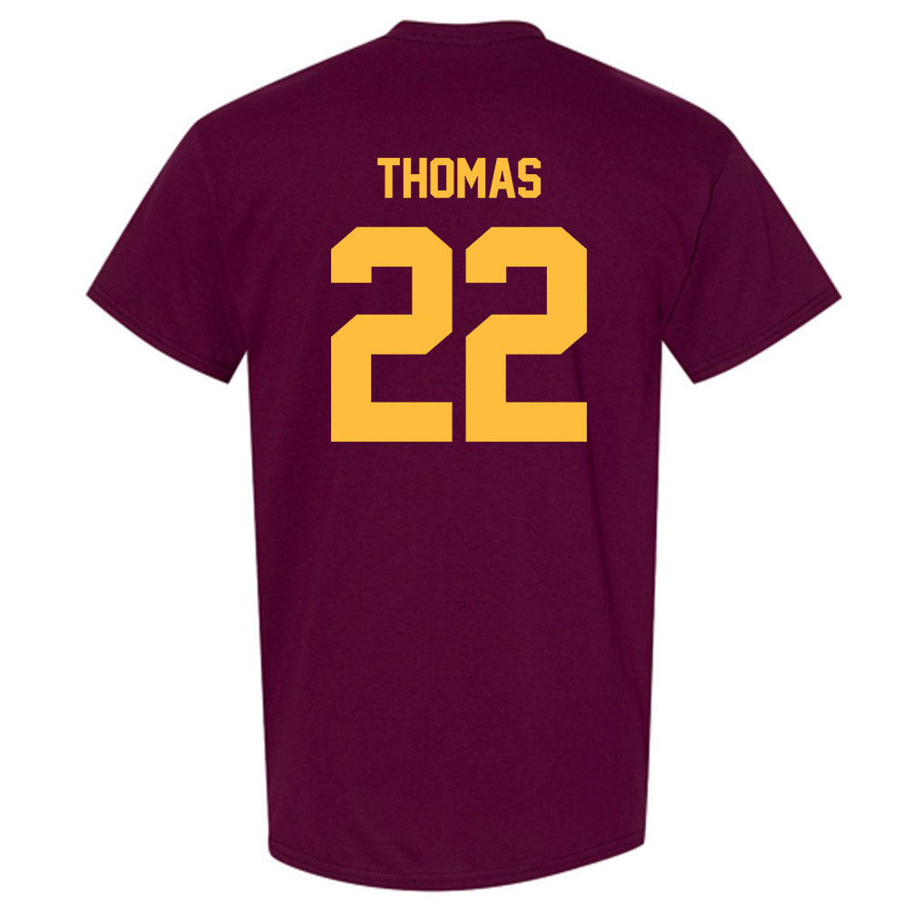 Minnesota - NCAA Football : Jaron Thomas - Classic Shersey T-Shirt-1