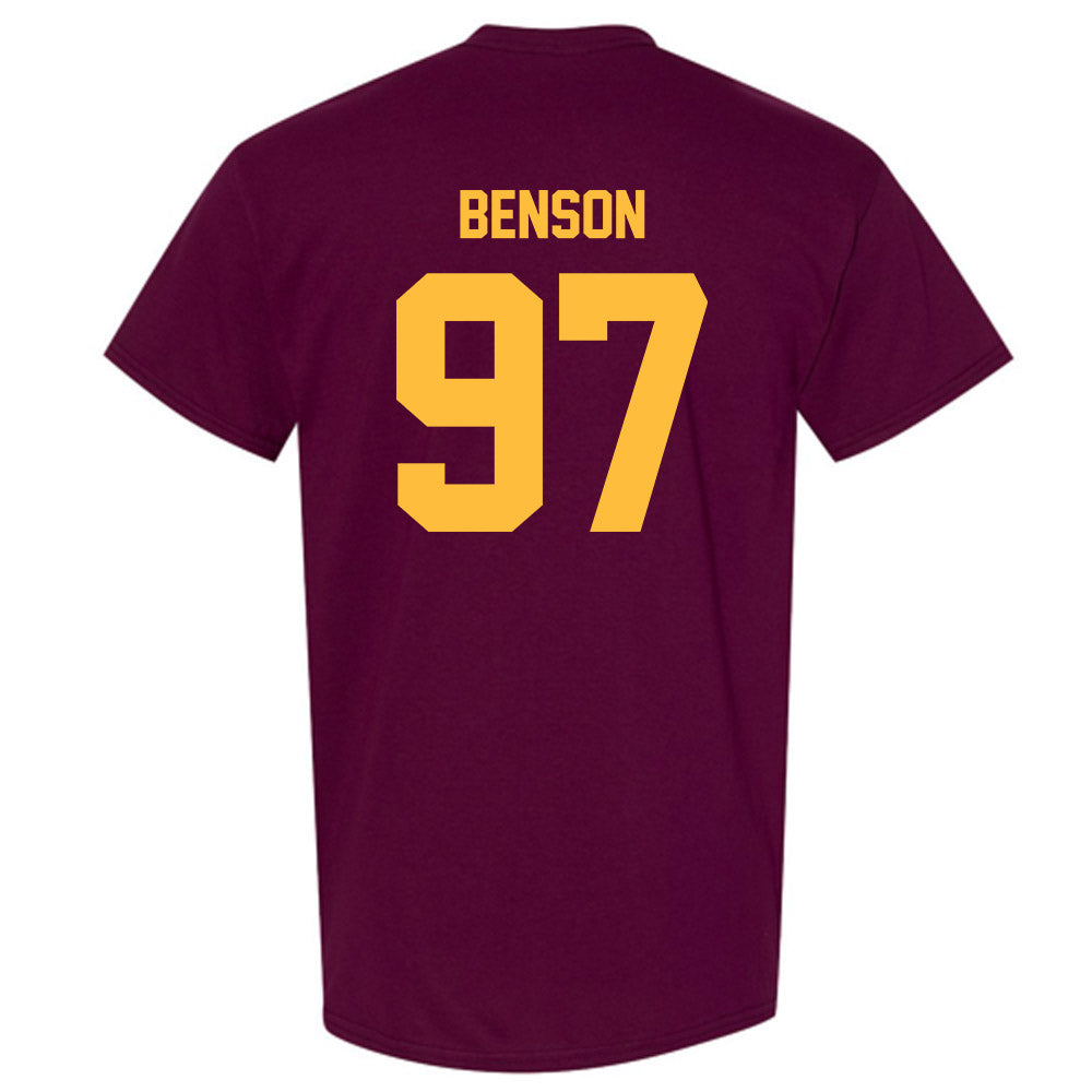 Minnesota - NCAA Football : Jeremiah Benson - Classic Shersey T-Shirt-1