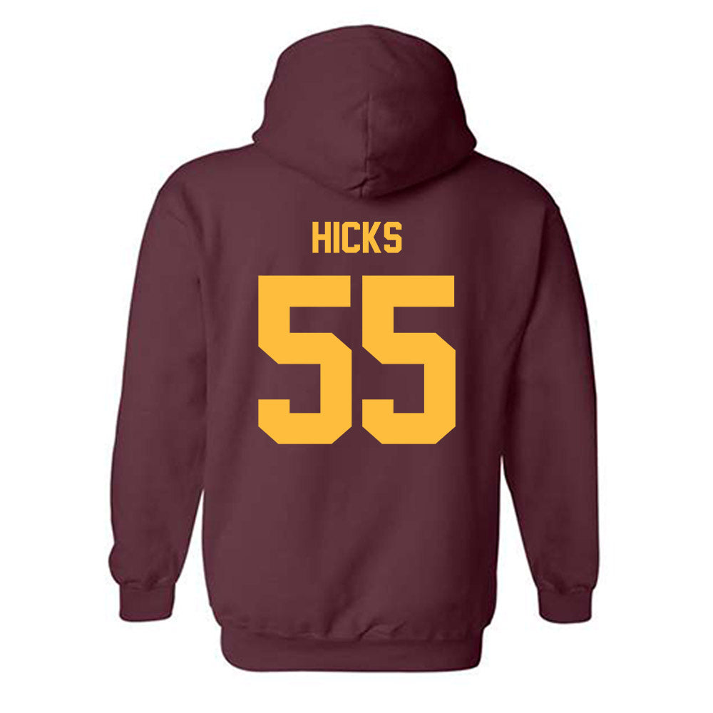 Minnesota - NCAA Football : Jaylin Hicks - Classic Shersey Hooded Sweatshirt-1