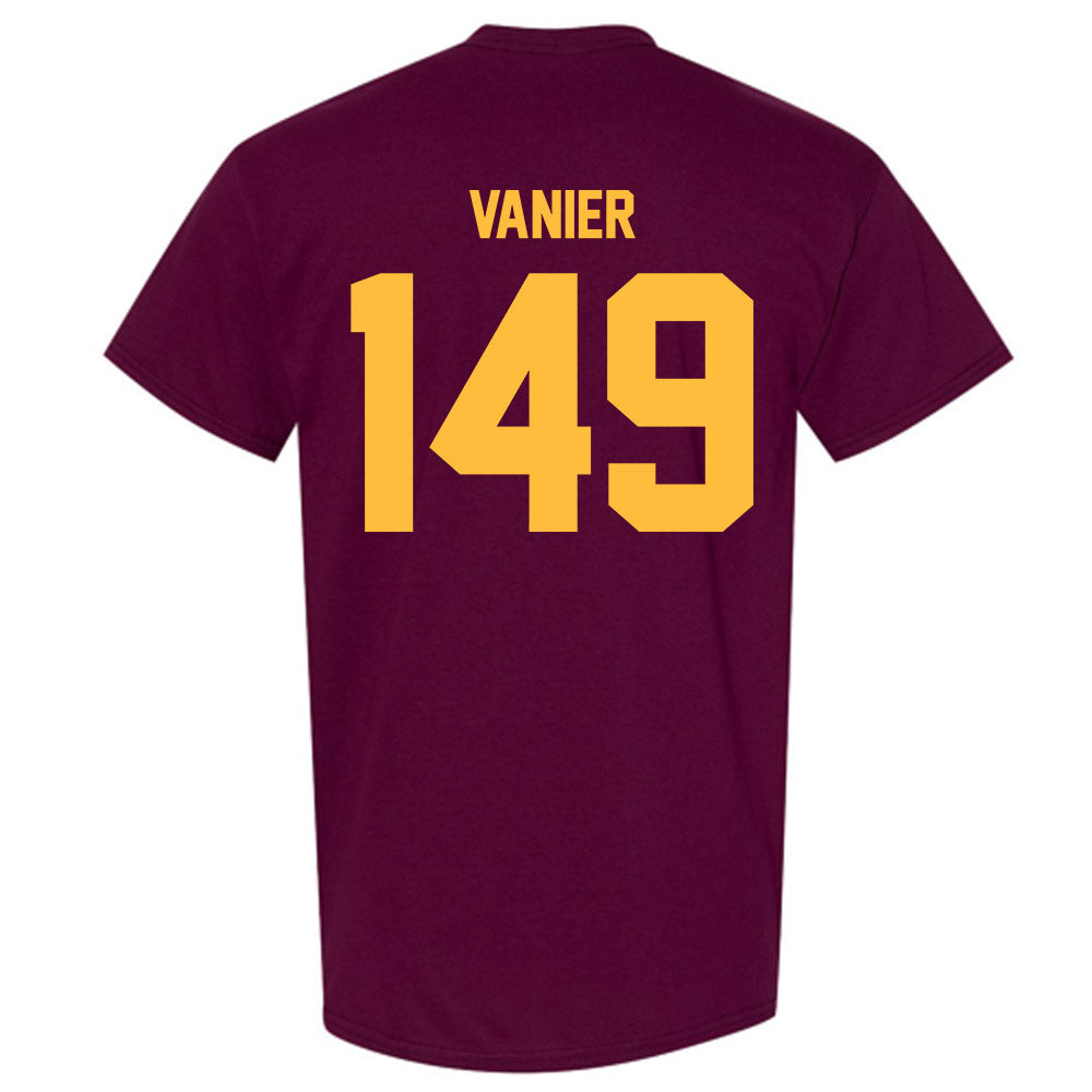 Minnesota - NCAA Wrestling : Charles Vanier - Classic Shersey T-Shirt-1