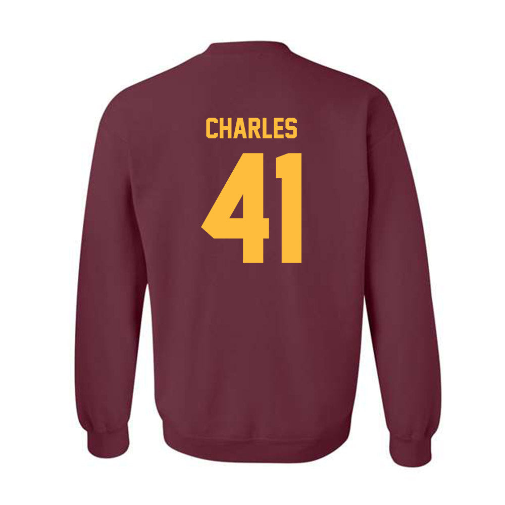 Minnesota - NCAA Football : Anthony Charles - Classic Shersey Crewneck Sweatshirt-1
