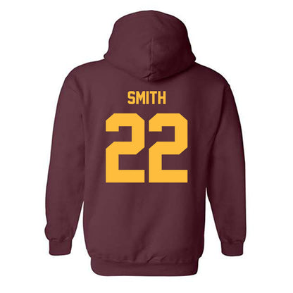 Minnesota - NCAA Football : Mekhai Smith - Classic Shersey Hooded Sweatshirt-1