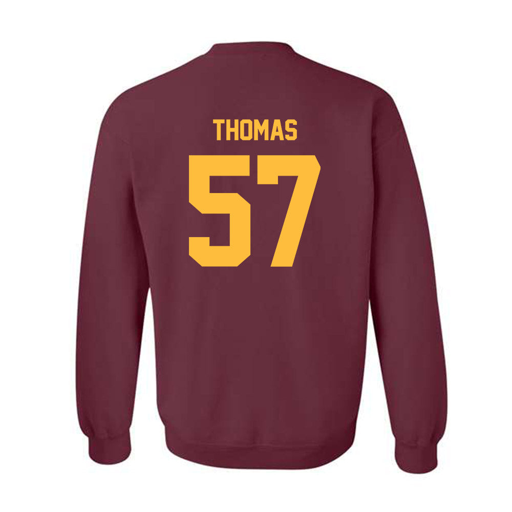 Minnesota - NCAA Football : Aaron Thomas - Classic Shersey Crewneck Sweatshirt-1