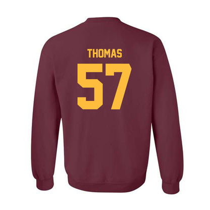Minnesota - NCAA Football : Aaron Thomas - Classic Shersey Crewneck Sweatshirt-1