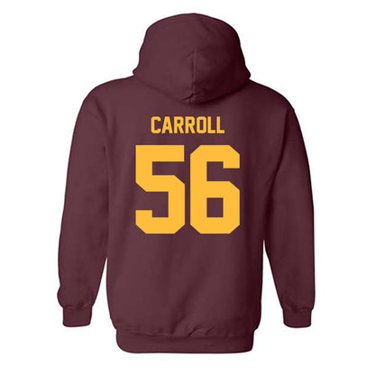 Minnesota - NCAA Football : Brett Carroll - Classic Shersey Hooded Sweatshirt-1