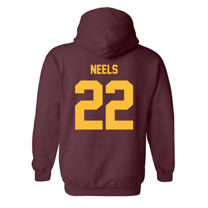 Minnesota - NCAA Baseball : Weber Neels - Classic Shersey Hooded Sweatshirt-1
