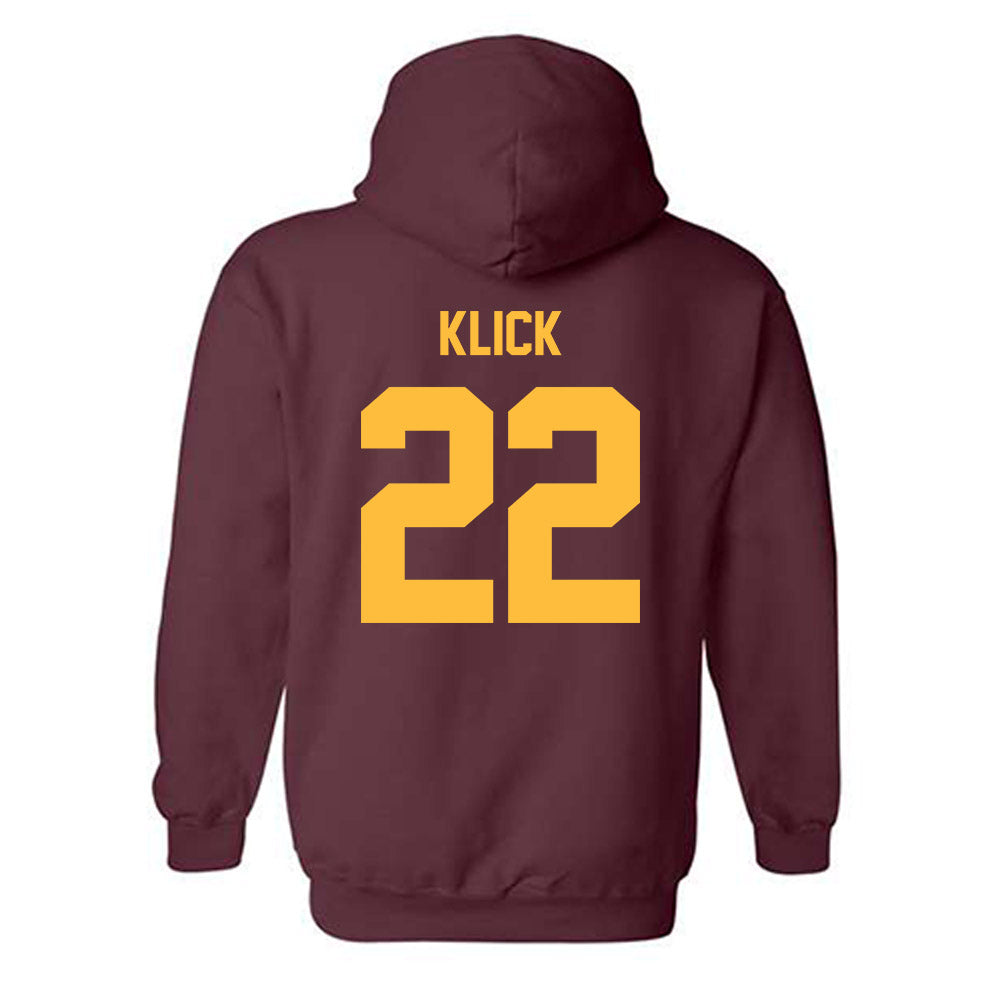 Minnesota - NCAA Women's Basketball : Kennedy Klick - Classic Shersey Hooded Sweatshirt-1