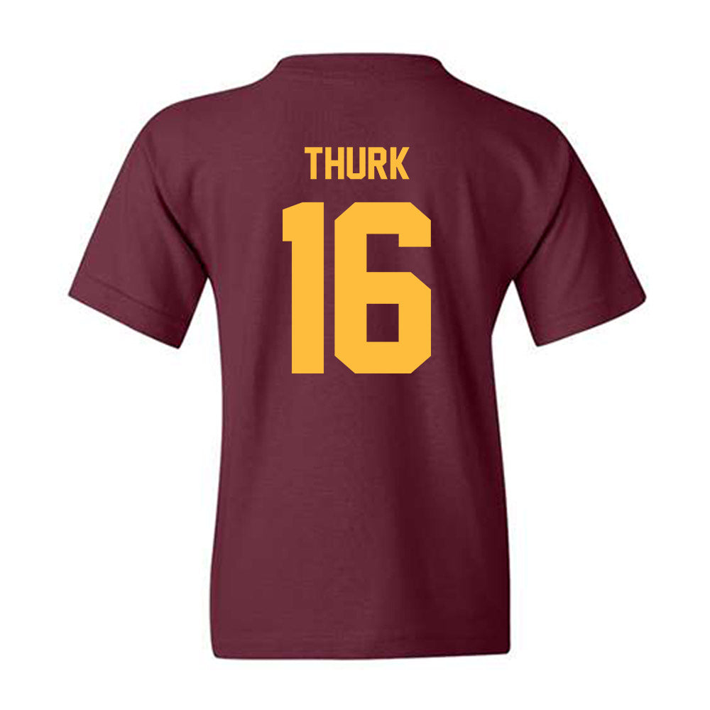 Minnesota - NCAA Women's Soccer : Ashley Thurk - Classic Shersey Youth T-Shirt-1