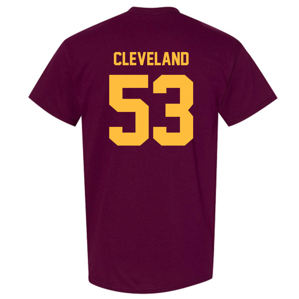 Minnesota - NCAA Football : Nate Cleveland - Classic Shersey T-Shirt-1