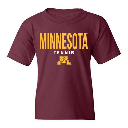 Minnesota - NCAA Women's Tennis : Nora Knezevic - Classic Shersey Youth T-Shirt-0