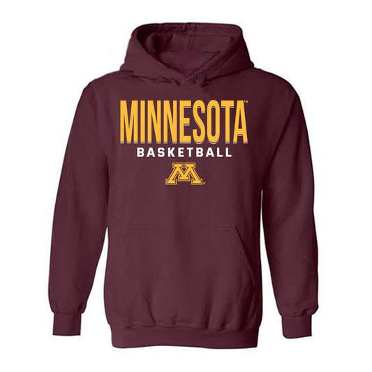 Minnesota - NCAA Men's Basketball : Maximus Gizzi - Classic Shersey Hooded Sweatshirt-0