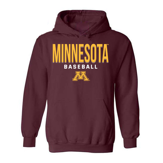 Minnesota - NCAA Baseball : Ethan Cole - Classic Shersey Hooded Sweatshirt-0