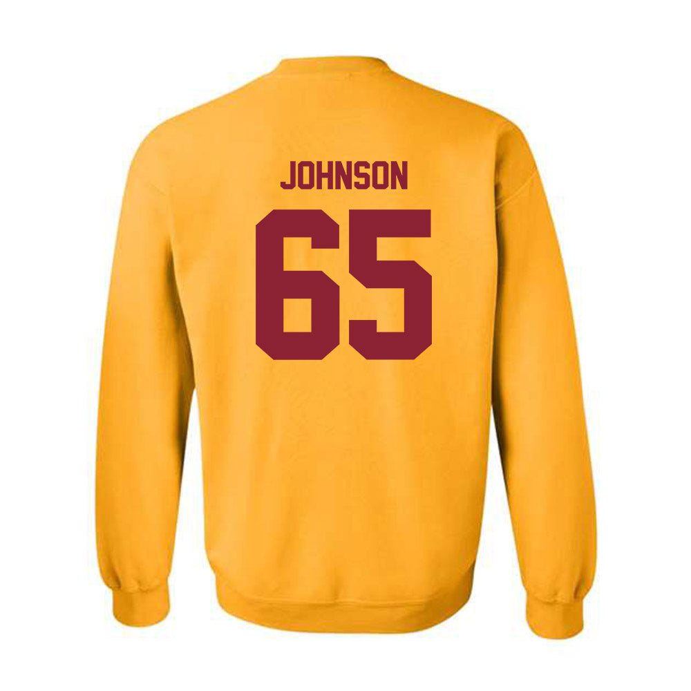 Minnesota - NCAA Football : Greg Johnson - Classic Shersey Crewneck Sweatshirt-1