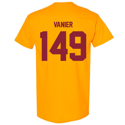 Minnesota - NCAA Wrestling : Charles Vanier - Classic Shersey T-Shirt-1