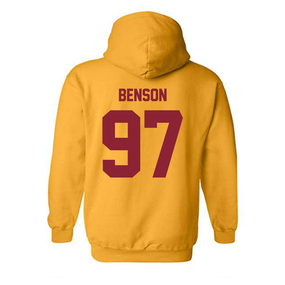 Minnesota - NCAA Football : Jeremiah Benson - Classic Shersey Hooded Sweatshirt-1