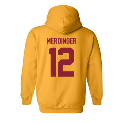 Minnesota - NCAA Football : Michael Merdinger - Classic Shersey Hooded Sweatshirt-1
