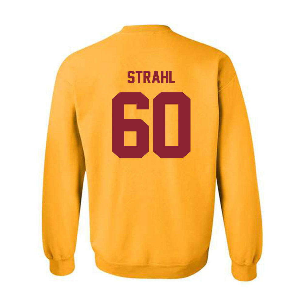 Minnesota - NCAA Men's Ice Hockey : Melvin Strahl - Classic Shersey Crewneck Sweatshirt-1