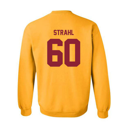 Minnesota - NCAA Men's Ice Hockey : Melvin Strahl - Classic Shersey Crewneck Sweatshirt-1