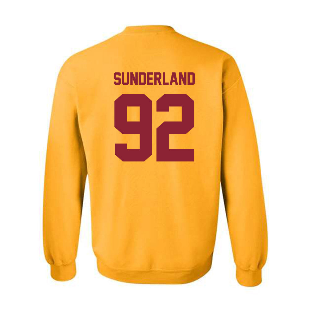 Minnesota - NCAA Football : Beckham Sunderland - Classic Shersey Crewneck Sweatshirt-1