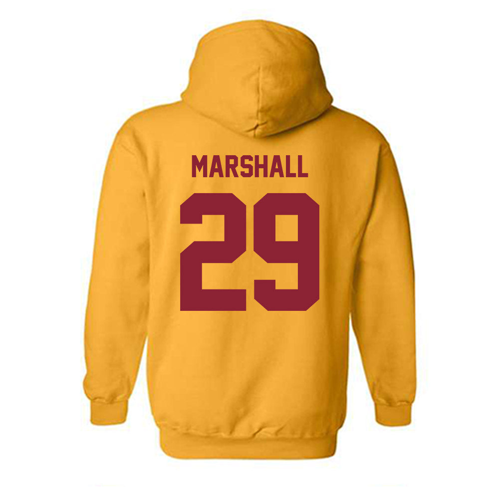 Minnesota - NCAA Football : Andrew Marshall - Classic Shersey Hooded Sweatshirt-1