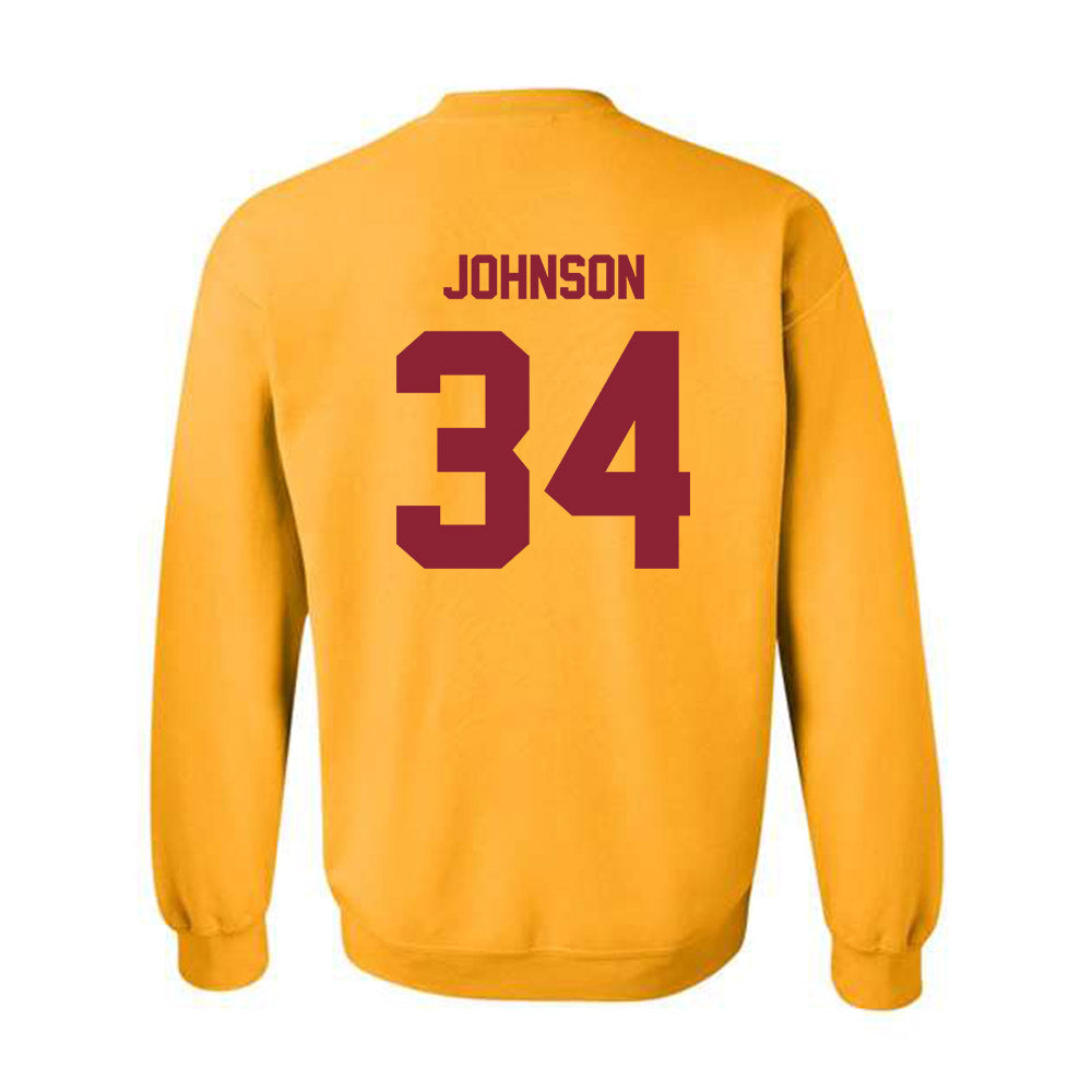 Minnesota - NCAA Softball : Cassie Johnson - Classic Shersey Crewneck Sweatshirt-1