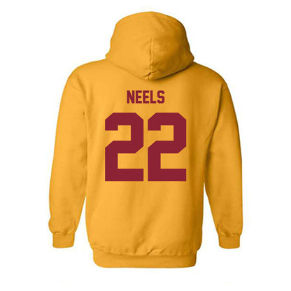 Minnesota - NCAA Baseball : Weber Neels - Classic Shersey Hooded Sweatshirt-1